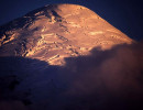 20 Peak of Volcano Osorno in Chile at sunset 800