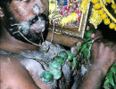 19 Ash covered Thaipusam Devotee 801