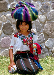 32 Young seller of Guatemala goods in Panajchel  Guatemala 800