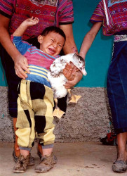 37 Young lad not happy about posing for a photograph in Guatemala 800
