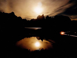 10 Moonlight lighting up Tierra del Fuego in Chile in South America 800