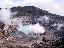 15 Main crater of Volcano Poas in Costa Rica 800