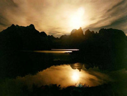 19 Moonlight lighting up Chiles Tierra del Fuego in South America 800