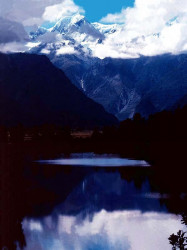 25 Mount Cook at sunset in New Zealand 800