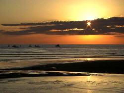 38 Sunset over the coast off Malaysia 800