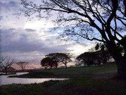 39 Sunset on the golf course in Costa Rica 800