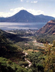 39 Volcano San Pedro seen from Solala in Guatemala 800