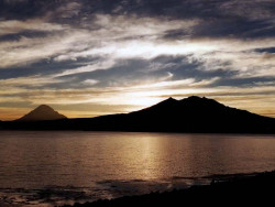 4 Sun setting at Lauca National Park in northern Chile 800