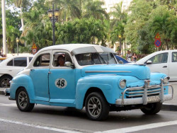 1948 Ford Cruising Havana s Streets 800