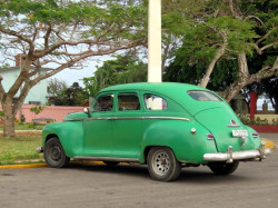 1940 dodge at a seaside parking lot 800