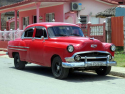 1953 Chevy Bel Air Taxi Parked in Vinales 800