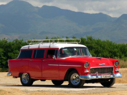 1956 Chevrolet 4 Door Station Wagon in Trinidad 800