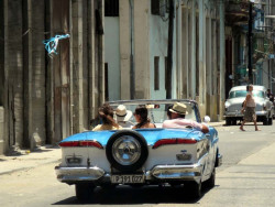 1958 edsel taxi crusing the streets of havana 800