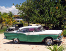 1957 ford 4 door fairlaine taxi at the beach in trinidad 2 800