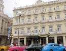taxis in front of hotel inglatera  havana 2 800