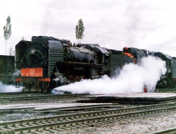 53 steam locomotive in northern china 800