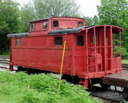 caboose in upper new york state 800
