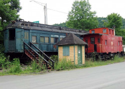 part or railroad museum in roscoe  new york