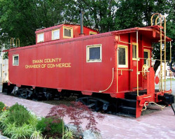 swain county chamber of commerce caboose 800