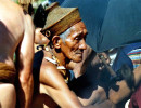 8 tribal elder smoking a cigar at an ifugao ceremony 800
