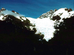 37 glacier in the mountains of new zealand at sunset 800