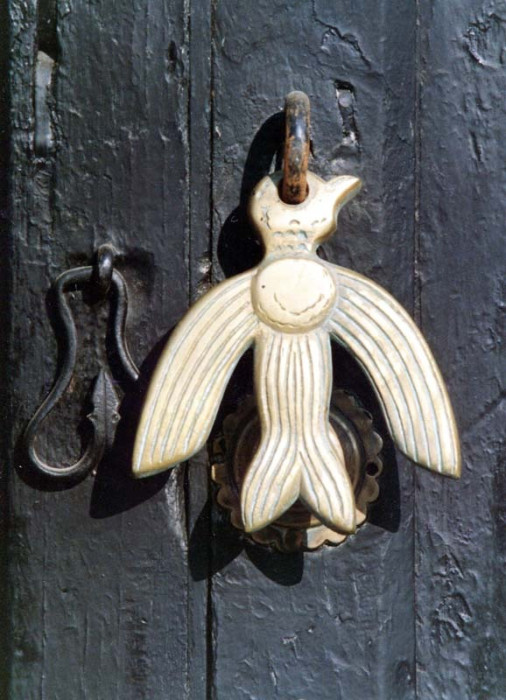 21 brass bird knocker from vina del mar  chile 800