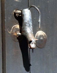 22 brass lion    on a door in concepcion  chile 800