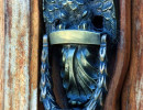 49 brass eagle knocker photographed in mexico 800