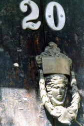 107 brass door knocker photographed in mexico 800