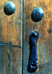 116 wrought iron door knocker photograph from chile 800