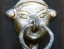 13 mayan influenced knocker from flores  guatemala 800