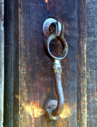 57 iron door knocker photographed in bolivia 800
