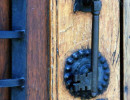 58 iron key knocker photographed in bolivia 800