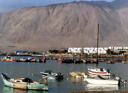 51 boats at anchor at iquique in northern chile 800
