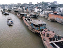 120 line of boats in suzhou  china 800