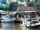 91 small inland river port in thailand