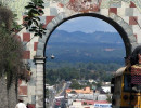 43 archway overlooking the valley in chichicastenango  guatemala 800
