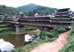 55 three pagoda bridge in south western china 800