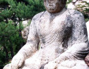 46 weather worn buddha statue in south korea 8005