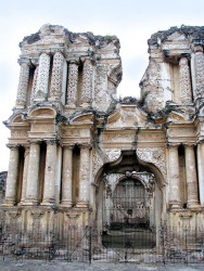 15 facade of a fallen church in earthquake stricken antigua 800