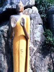 42 standing buddha statue in songkhla  thailand 800