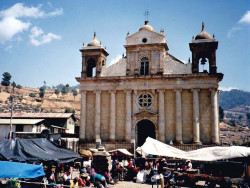 9 market day in front of church in sacapulas  guatemala 800