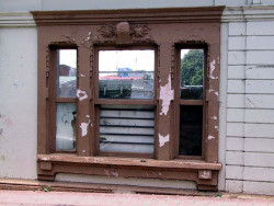 29 Basement window of a home on the main plaza of Heredia  Costa Rica 800