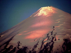 28 volcan osorno at sunset in chile