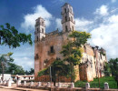 1 colonial church near chetumal  mexico