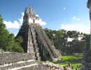 2 major pyramid in the main acropolis of tikal