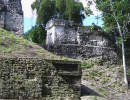 23 partially restored mayan buildings at tikal