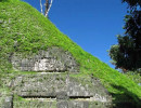 29 the grass covered slope of a mayan pyramid